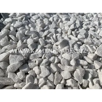 Zahradní dekorace KHK bílá drť 16 - 25 mm 1000 kg (big bag)