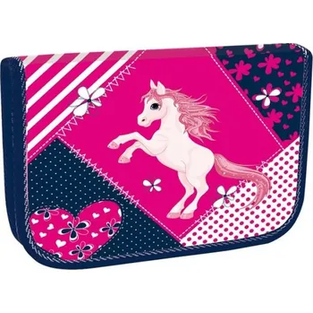 Set školních potřeb Školní penál jednopatrový Pony