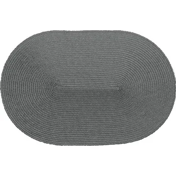 prostírání Prostírání oválné 30x45 cm tmavě šedé