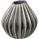 Keramická váza 15 cm Broste WIDE - kouřová