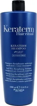 Šampon Fanola Keraterm Anti-Frizz Disciplining uhlazující šampon proti krepacení 1 l