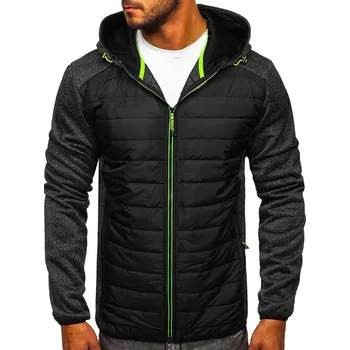 Černá pánská prošívaná přechodová bunda Bolf KS2155 - XL