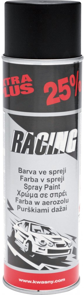 Auto-K Racing barva ve spreji 500 ml matná černá od 156 Kč - Zbozi.cz