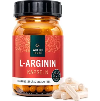 Aminokyselina Woldohealth L-Arginin HCL 120 kapslí