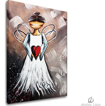 Obraz Autorská reprodukce na plátně ANDĚL XOBAM029E1