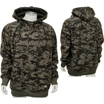 Rybářské oblečení Starbaits - Mikina Bank Dark Nigh Velikost: XL