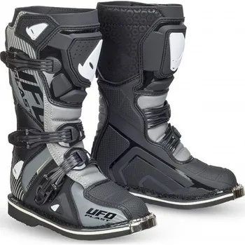 Moto obuv BO008K - TYPHOON černé dětské off-road boty UFO - 37