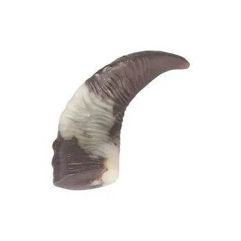 Hračka pro psa Flamingo hračka pro psa dentální roh M 19 cm s hovězí příchutí TPU