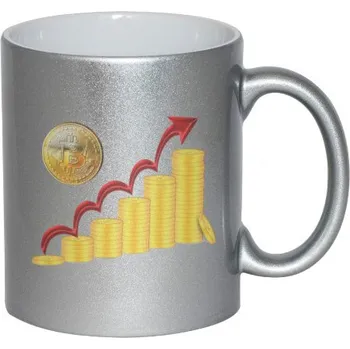 Hrnek malý bílý s potiskem Investorský hrnek