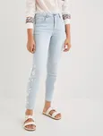 Dámské jeans DESIGUAL AGRA 5007 JEANS CLARO velikost 40