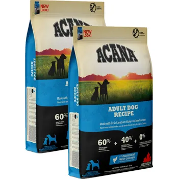 Krmivo pro psa 2x ACANA ADULT DOG RECIPE 11,4kg