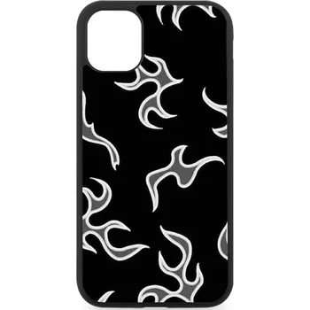 Náhradní kryt pro mobilní telefon Kryt na mobil Samsung Black flames Samsung: Note 10