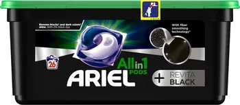 Tableta na praní Ariel All in 1 Pods + Revitablack kapsle na praní