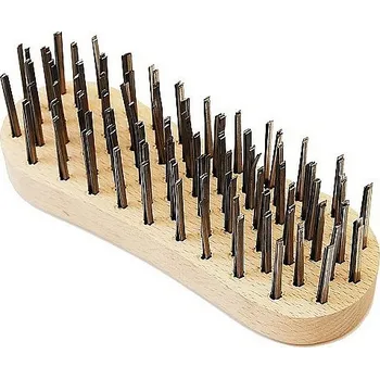 Drátěný kartáč Kartáč drátěný dřevěný na řeznické špalky