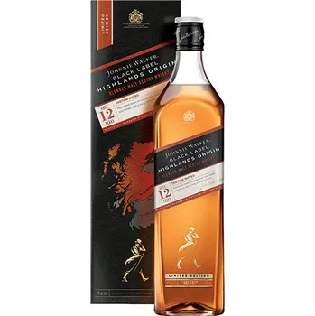 Likér Johnnie Walker Black Label Highlands Origin Aged 12 Years 0,7 l 0,7 l 42 %