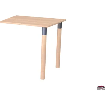 Psací stůl Domestav Domino přídavná deska ke stolu buk, olejovaná