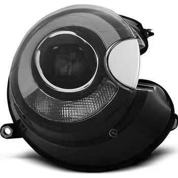 Přední světlomet TUNING-TEC Přední světla Mini Cooper 06- Angel Eyes - černé TUBE LIGHT