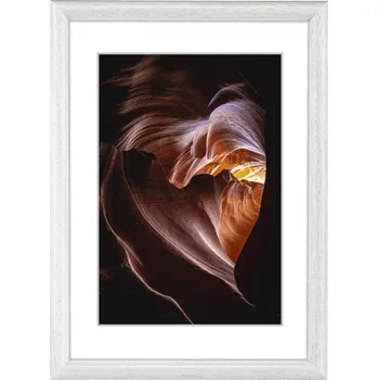 Rám na obraz Hama rámeček dřevěný PHOENIX, bílý, 15x21 cm