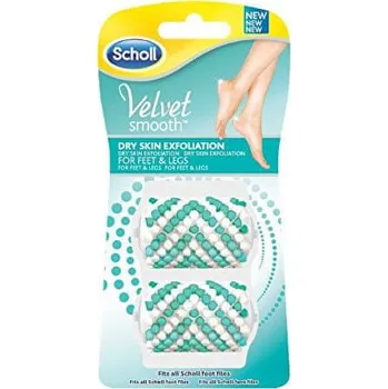 Scholl Peelingová rotační hlavice Velvet Smooth 2 ks