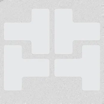 Kancelář Bílá extrémně odolná značka – T, 7,5 × 20 cm – XP 150