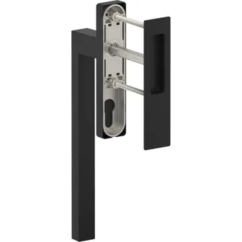 Dveřní kování ROTO Klika pro HS dveře DUBLIN Barva/Povrchová úprava: Černá RAL 9005/matný povrch