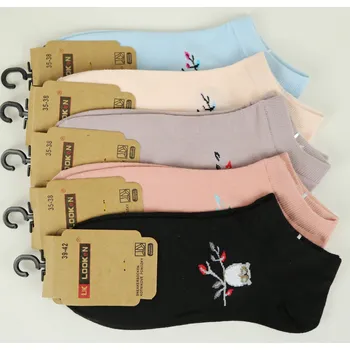 Dámské ponožky LK LOOKEN Dámské kotníkové ponožky ZM029 Velikost: 35 - 38