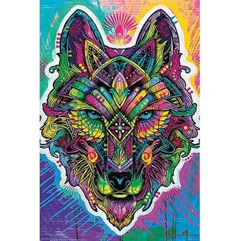 Plakát Plakát vlk 3 (Plakát s vlkem)