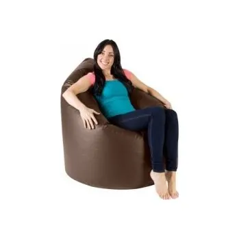 Sedací pytel Sedací vak hruška světle hnědá TiaHome