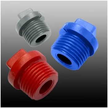 Vodovodní potrubí HP trend PPR zátka závitová 1/2” Barva: Červená