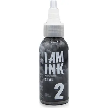 Tetovací barva I AM INK I AM INK- Second Generation 2 - Silver - 50ml