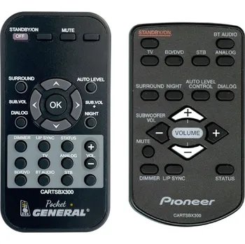 Dálkový ovladač PIONEER CARTSBX300 - dálkový ovladač duplikát