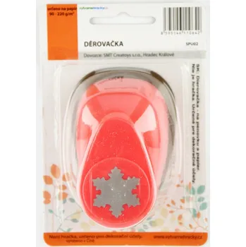 Děrovačka SMT Creatoys Raznice na papír 25 mm - vločka 5