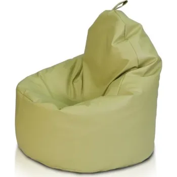 Sedací pytel Sedací vak Yoko ekokůže / polyester TiaHome Světle oranžová