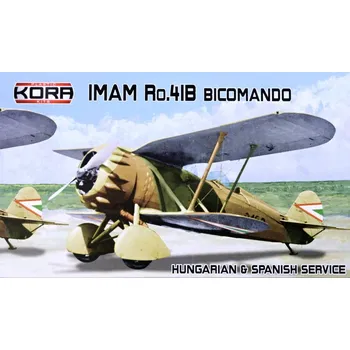 Plastikový model 1/72 IMAM Ro.41B Bicomando Hungar.&Spanish Service