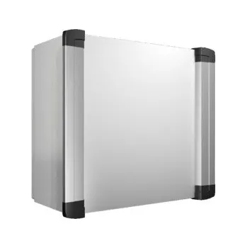 Rozvaděč RITTAL Skříň AX 6320.350 s držadlovými lištami ocel/hliník 6320350