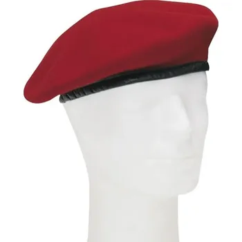 Čepice Mil-Tec Baret BW Bordeaux červený - 60