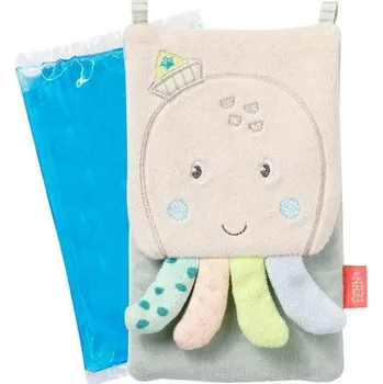 Hračka pro nejmenší Baby Fehn ChildernOfTheSea nahřívací polštářek chobotnice