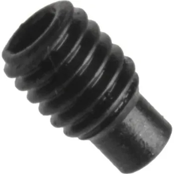 Šroub Din 915 (iso 4028), stavěcí šroub (červík) s vnitřním šestihranem inb a čípkem, ocel 450 hv, bez povrchové úpravy, m16x16 mm