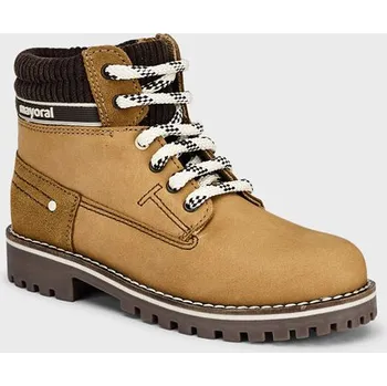 Dětská sportovní obuv Chlapecká kotníková obuv Mayoral 44259 hnědé Rozměr: 33