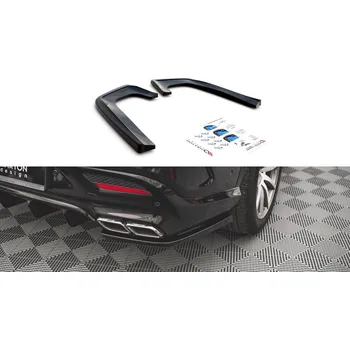 Tuning Splittery zadní boční V.2 Mercedes-Benz GLE Coupe AMG C292 carbon look