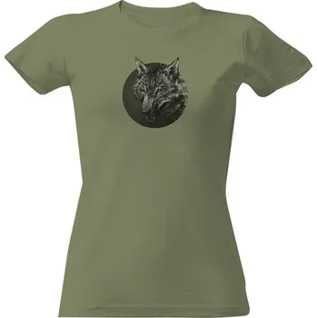 Dámské tričko Tričko s potiskem Big Wolf" Tričko Dámské dámské