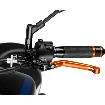 Páčka spojky bez adaptéru PUIG 3.0 210TP skládací oranžová/stříbrná