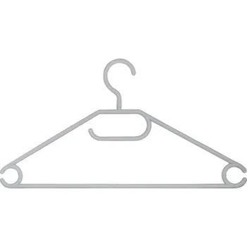 Ramínko SVING Plastové ramínko šedé, otočný háček, 5 ks