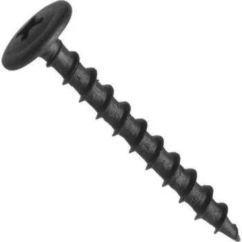 Vrut Šroub do sádrokartonové desky en 14566, rámová hlava, coarse hrubý závit do dřeva jednochodý, uhn, drážka phillips, 3.5x35 mm