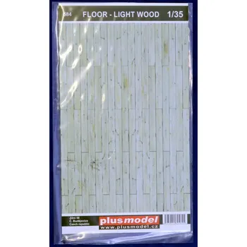 Plastikový model Plusmodel 1/35 Floor - light wood