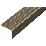 NOVÁK Schodová lišta 20x25 elox bronz samolepící, 0,9m AAHAE B250020-B-SK/0,9