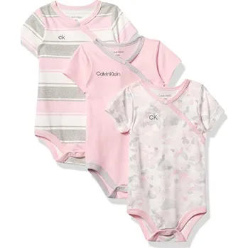 Kojenecká souprava Calvin Klein bodýčka pro holčičku 3 kusy 6 - 9 m