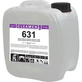 Univerzální čisticí prostředek CLEAMEN 631 5,5 kg alkalický chlorovaný pěnový čisticí prostředek a dezinfekce