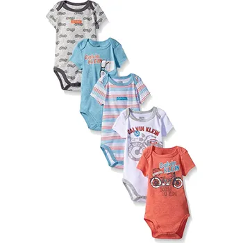 Kojenecká souprava Calvin Klein bodýčka pro chlapečka Adam 5 kusů 0 - 3 m