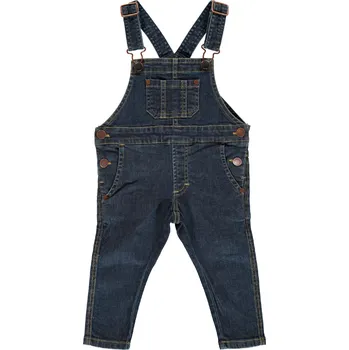 Dívčí kalhoty Dětské džíny s laclem DENIM Maxomorra Velikost: 92/98